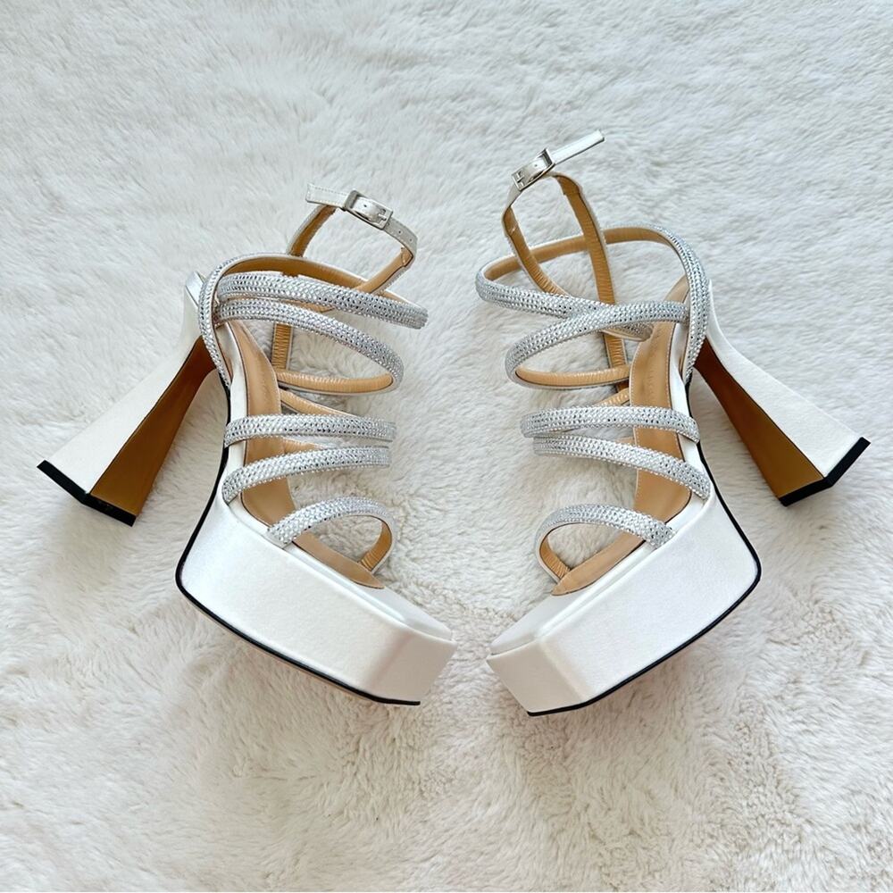 NEW!!! MACH&MACH women platform shoes size 37,5 EU Authentic Retail 950$